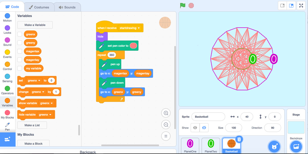 Simple Clicker Game Program in Scratch 3.0 