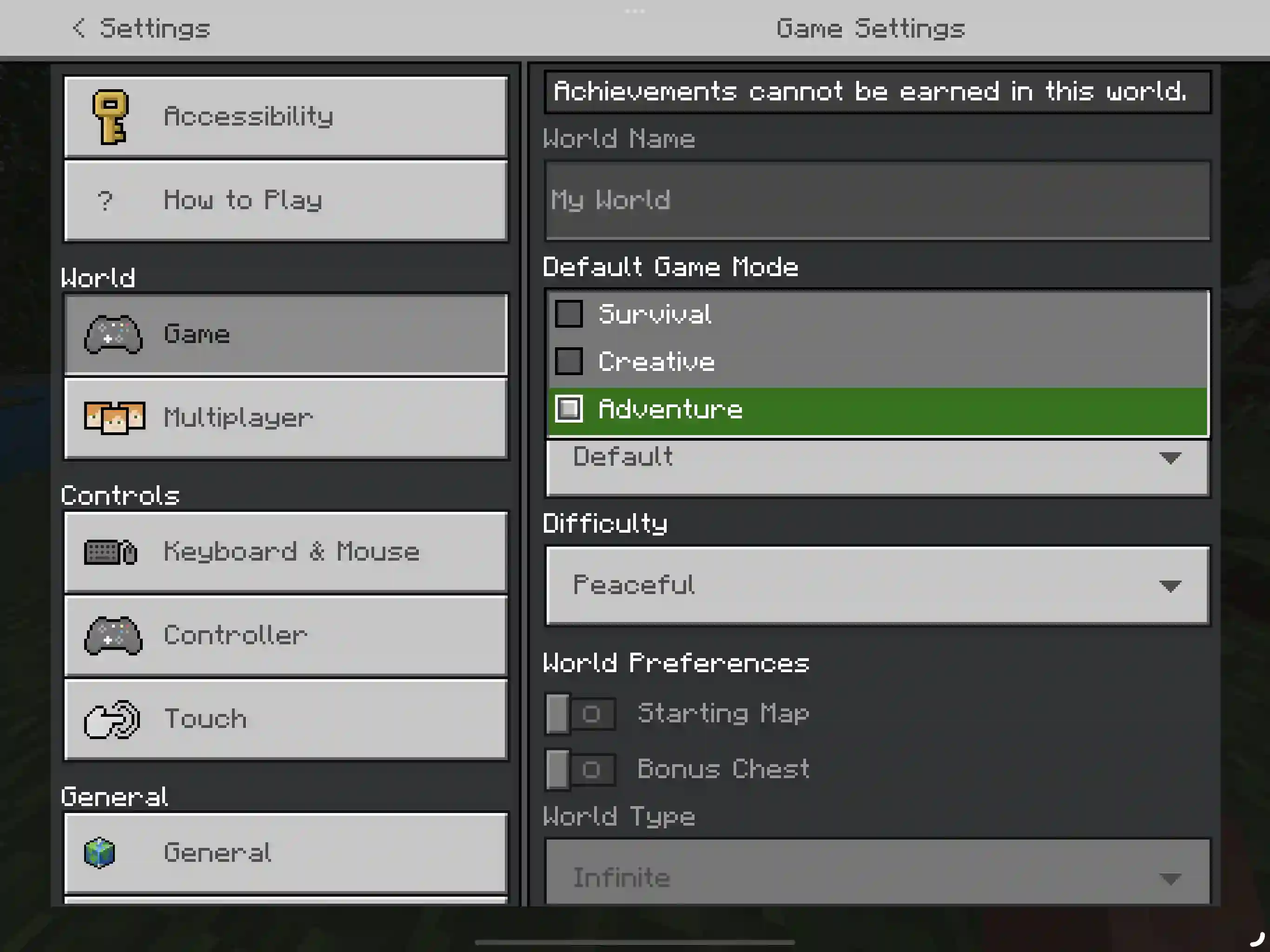 What is Minecraft adventure mode?