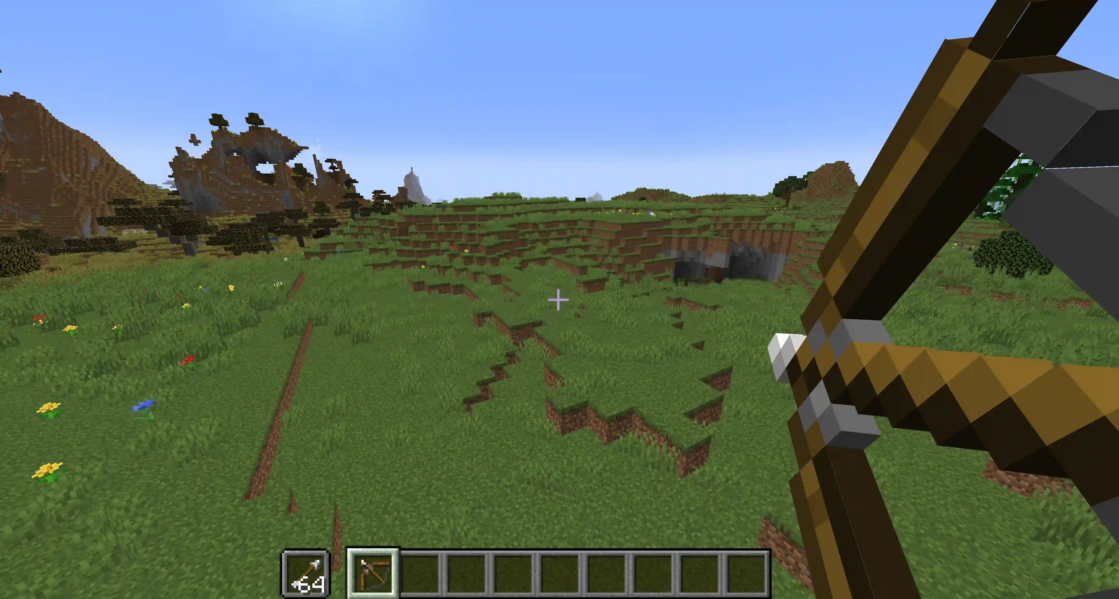 How to obtain a bow and arrow in Minecraft