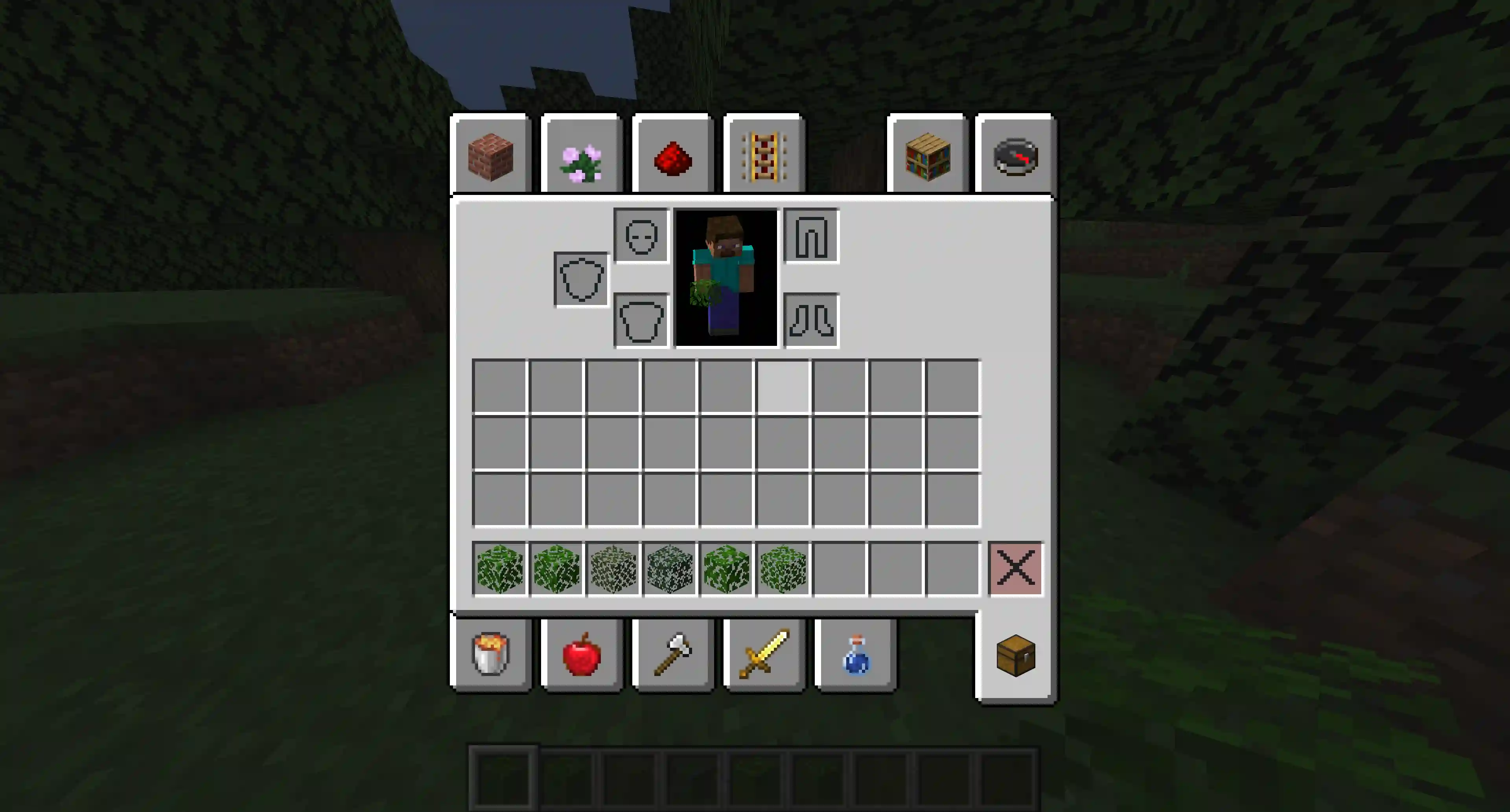 How to get leaves in Minecraft