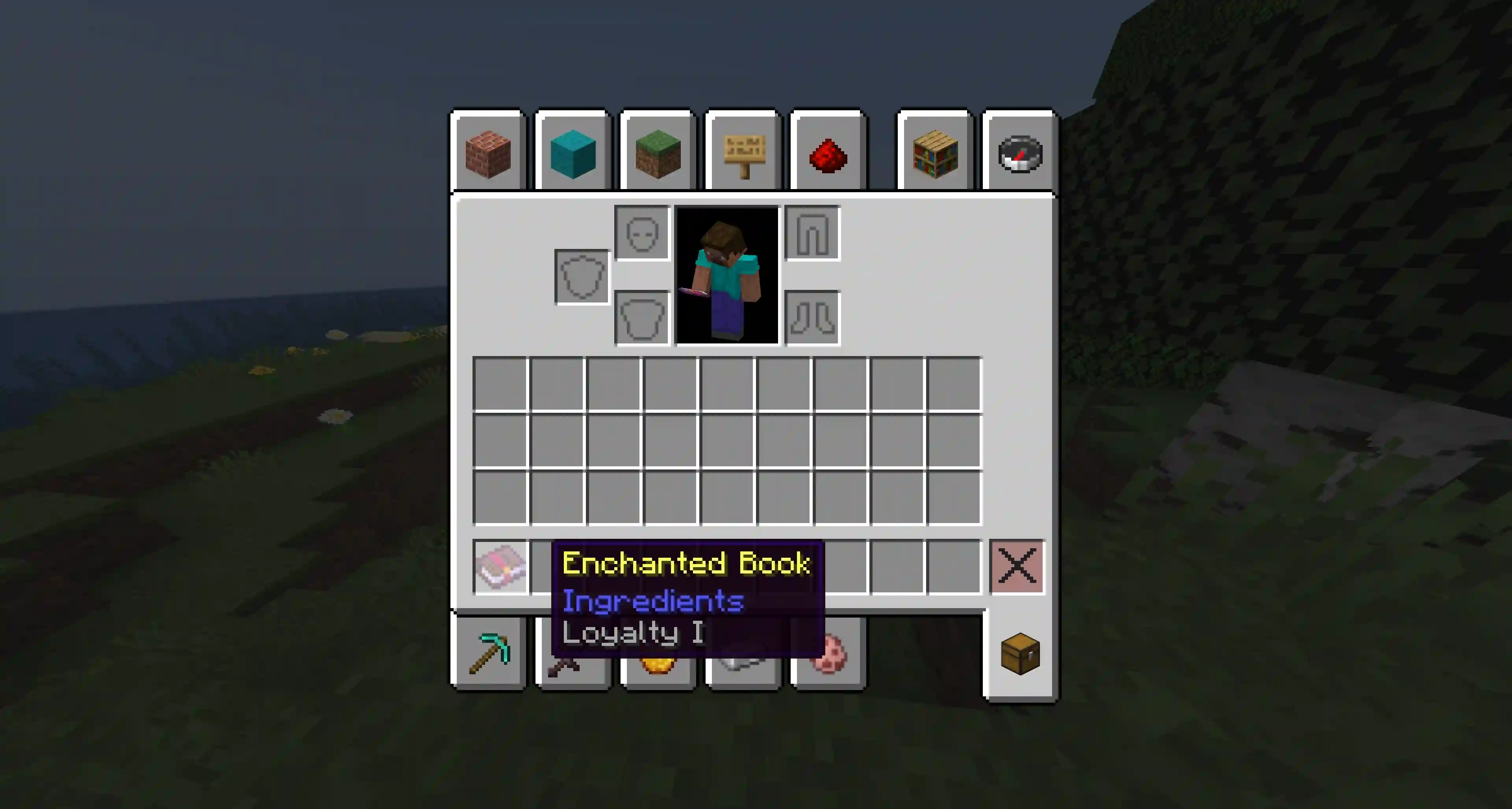 Minecraft Loyalty Enchantment