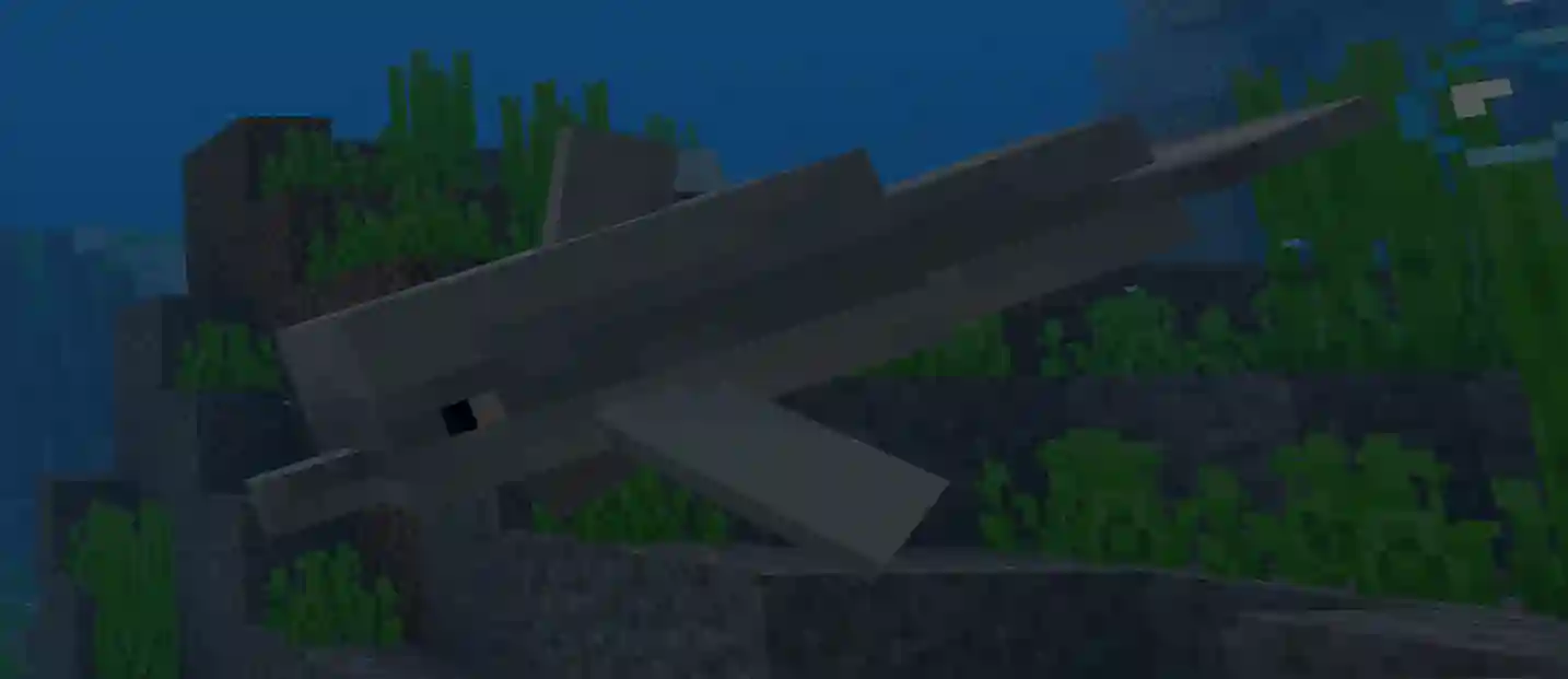 What do dolphins eat in Minecraft?