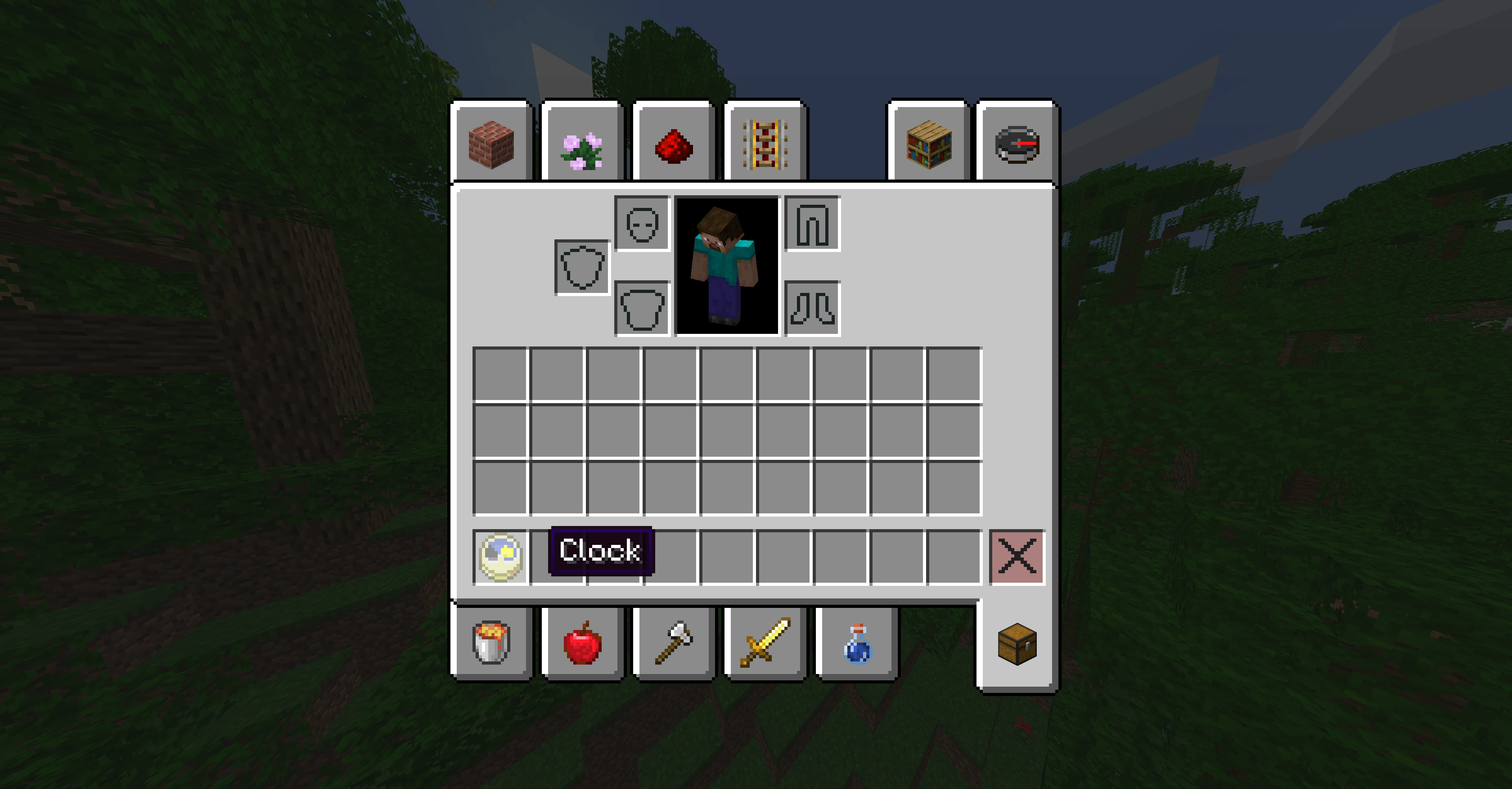 How to make a clock in Minecraft