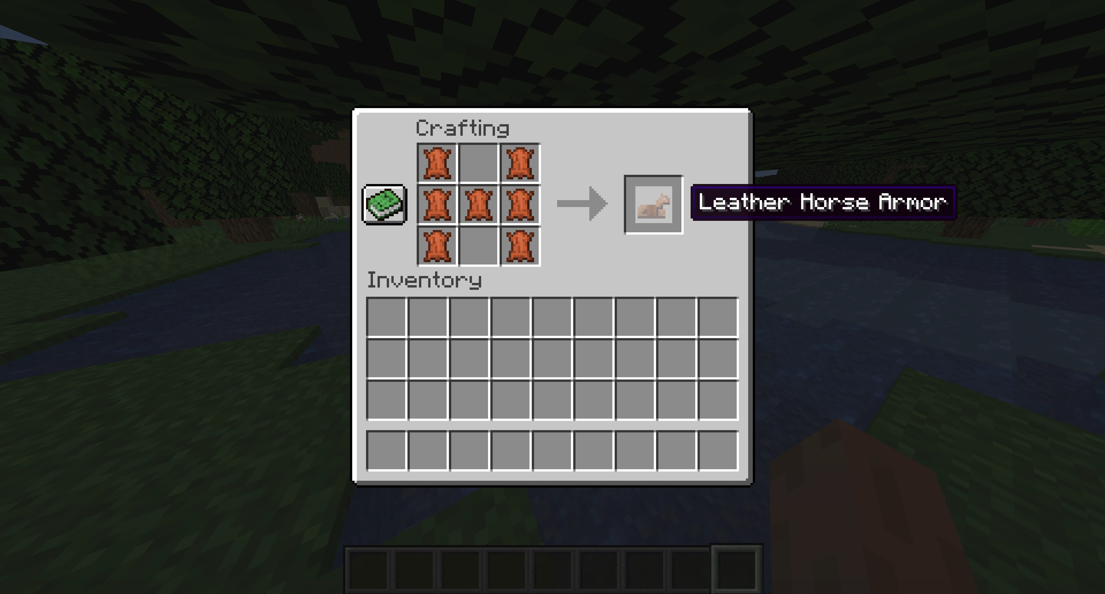 Making Horse Armor in Minecraft
