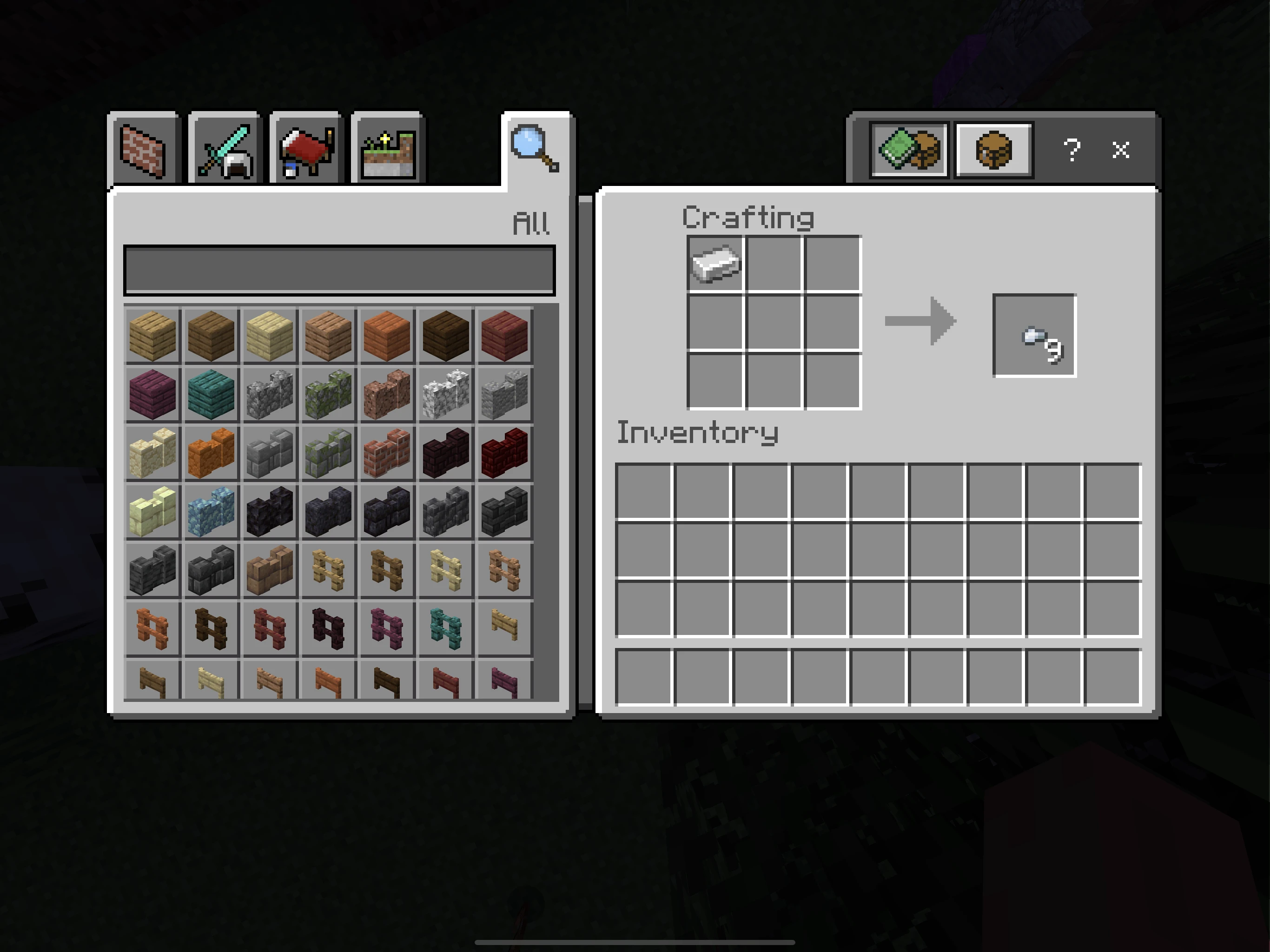 How to make iron nuggets in Minecraft