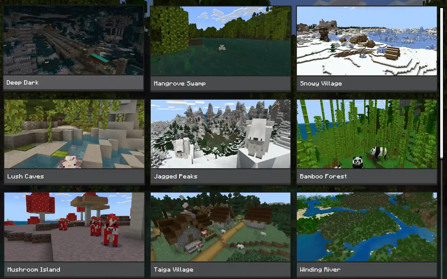 Minecraft Seed Generation