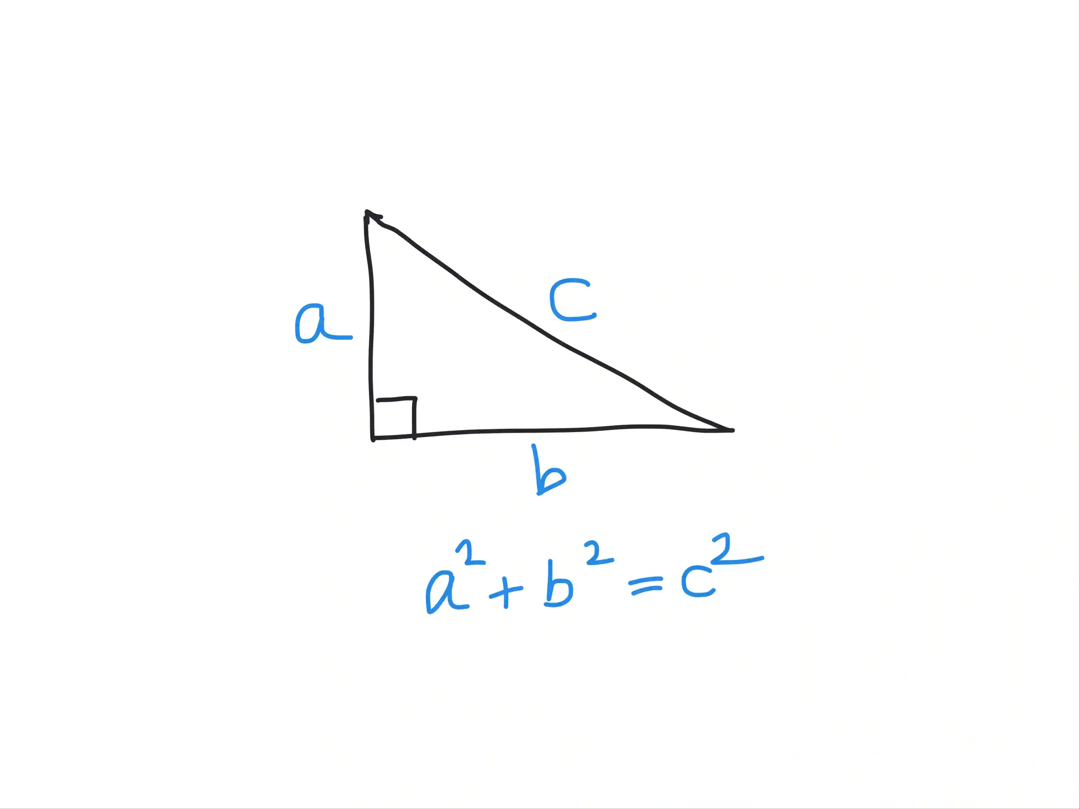 Calculating the missing length of a triangle