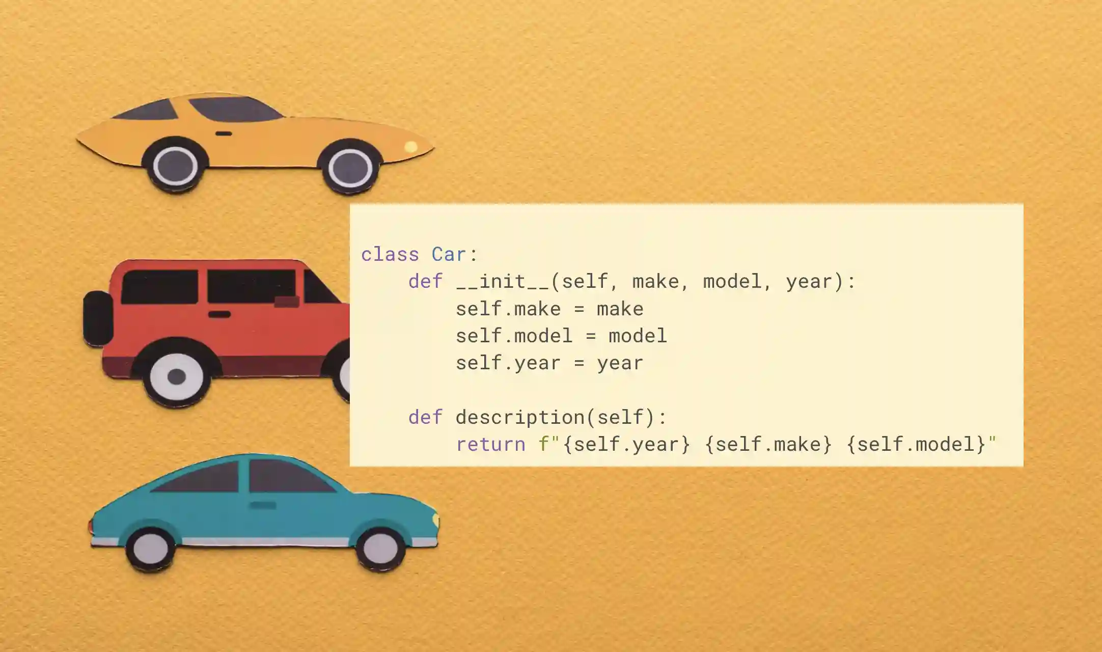 Making a class in Python