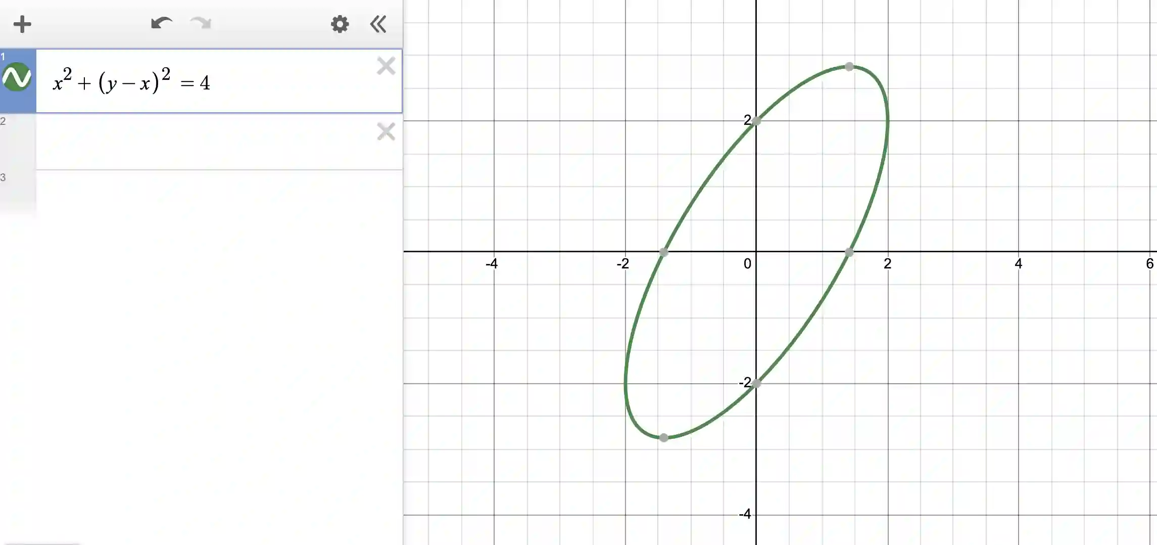 How to draw a heart in Desmos