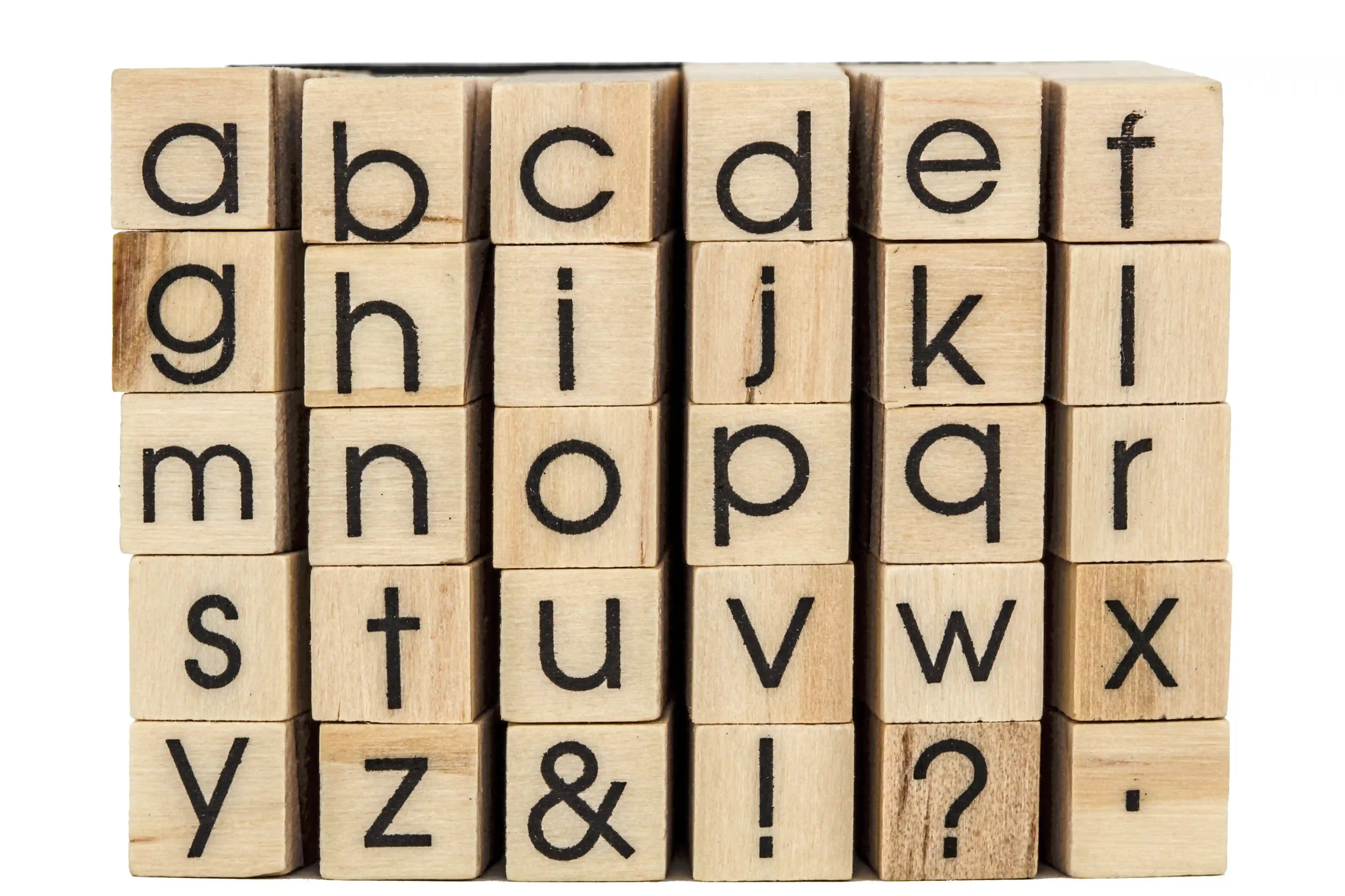 Print the alphabet using Python