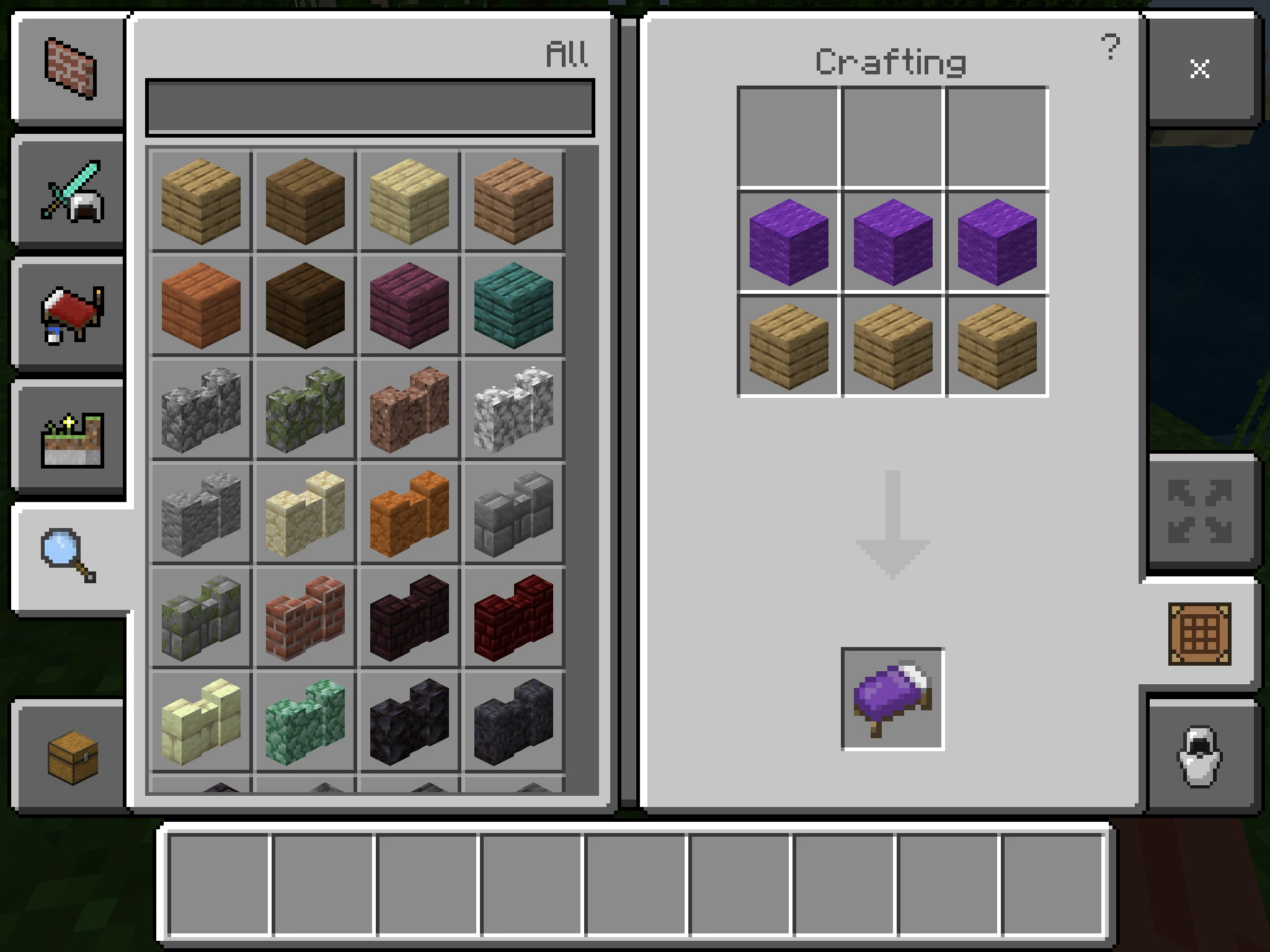 Minecraft Bed