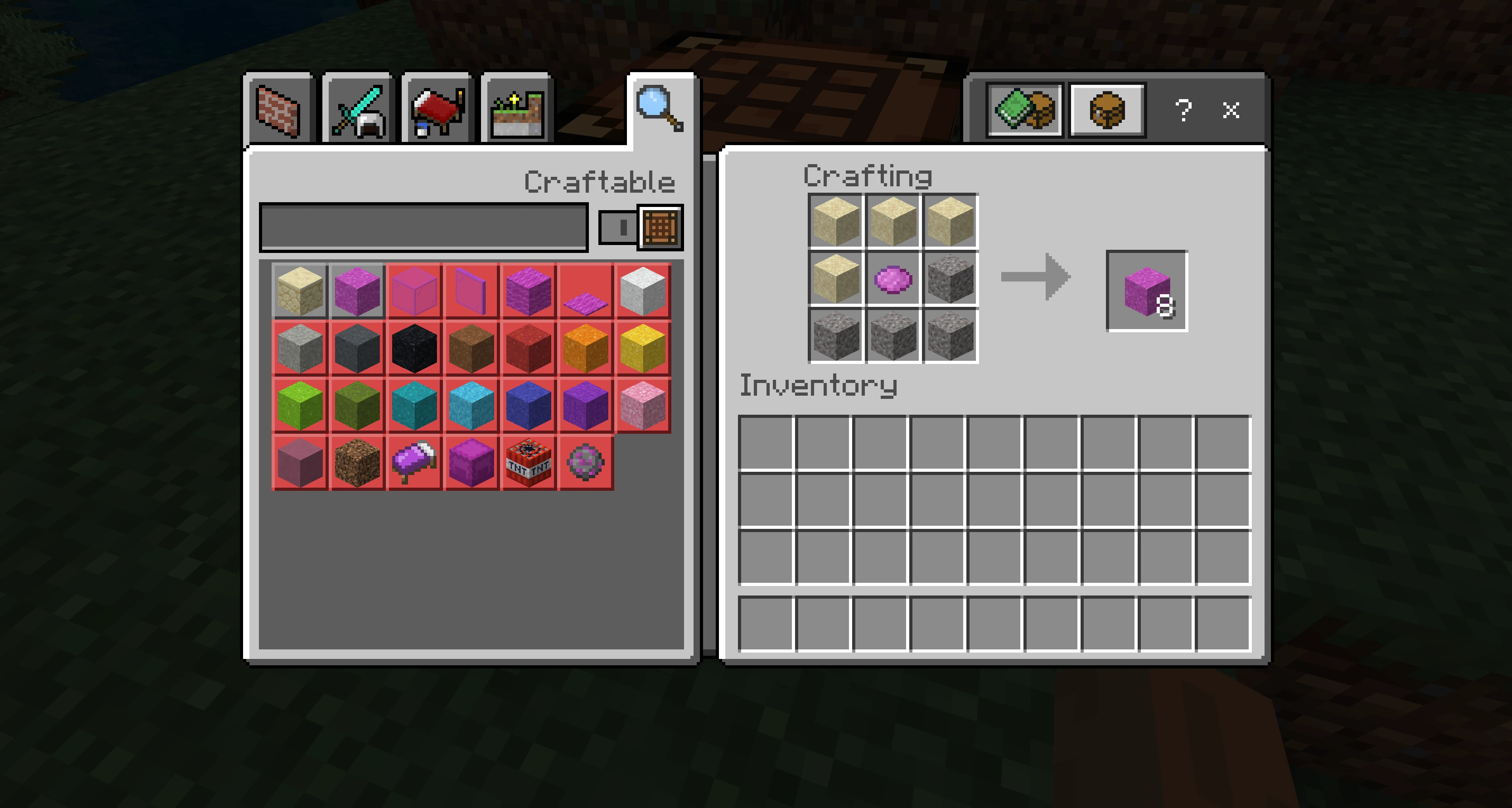 Minecraft Concrete